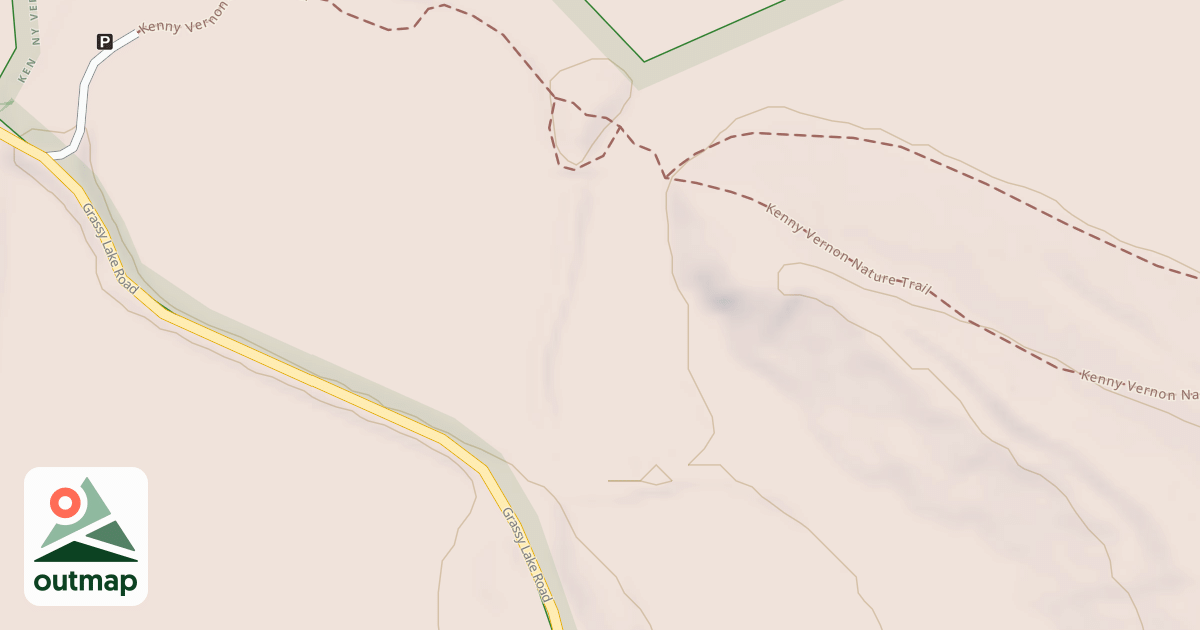 Map of Trail in Faulkner
