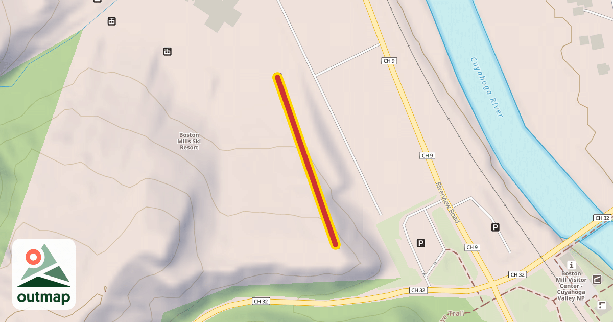 Map of Lift 1