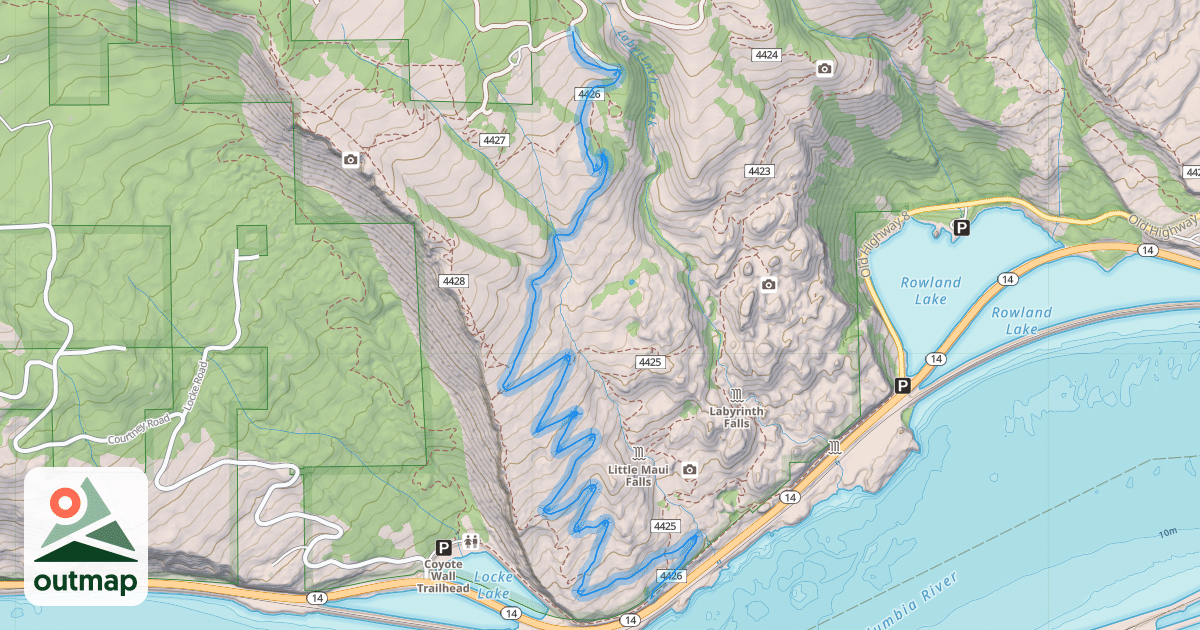 Map of Old Ranch Road #4426