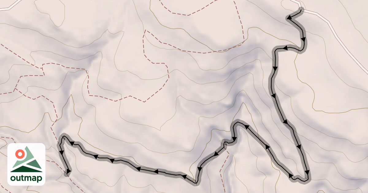 Map of Cactus Patch Downhill