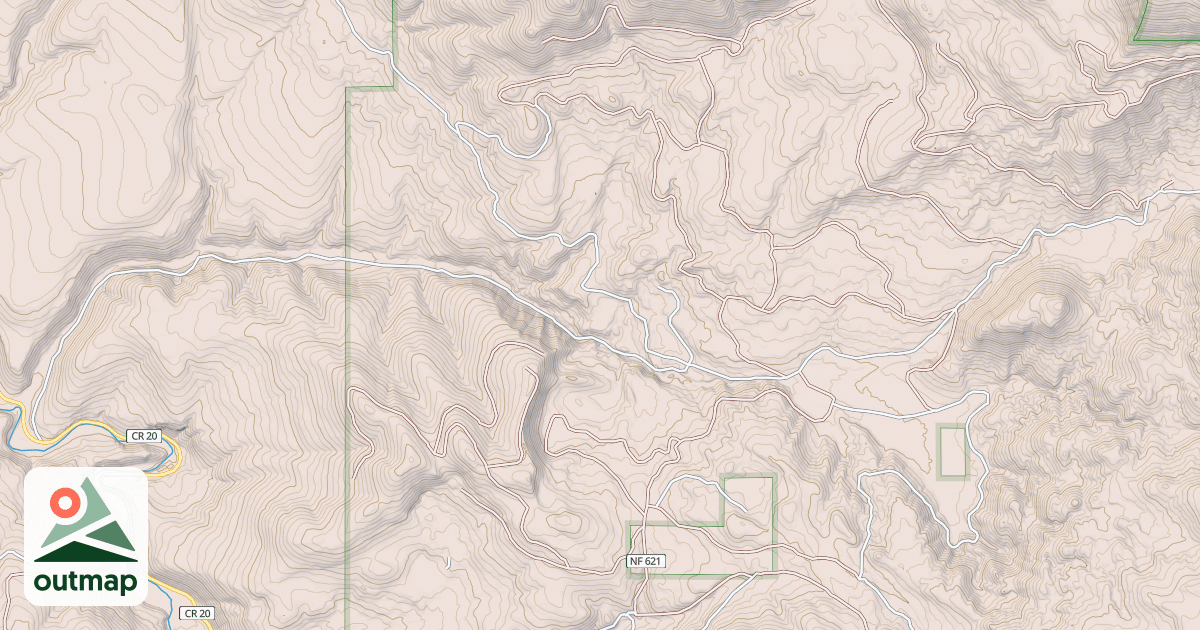 Map of BIG CREEK MRS 7.5