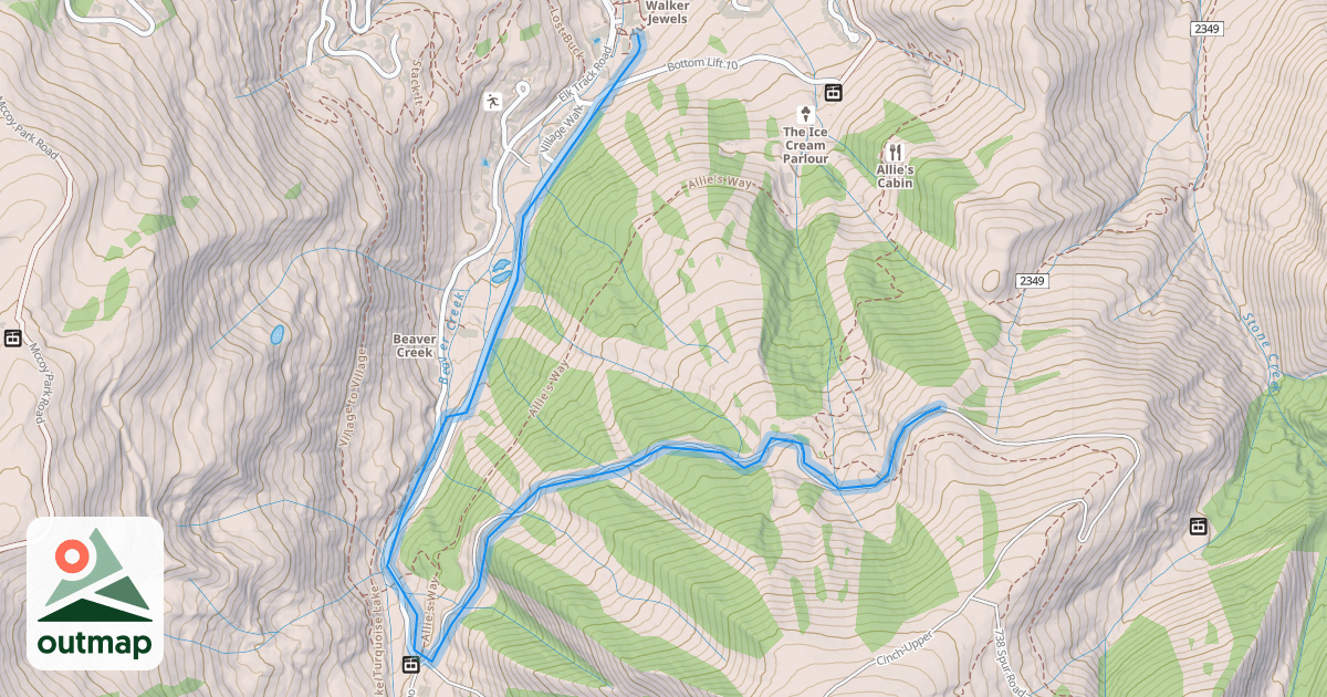 Map of Dally