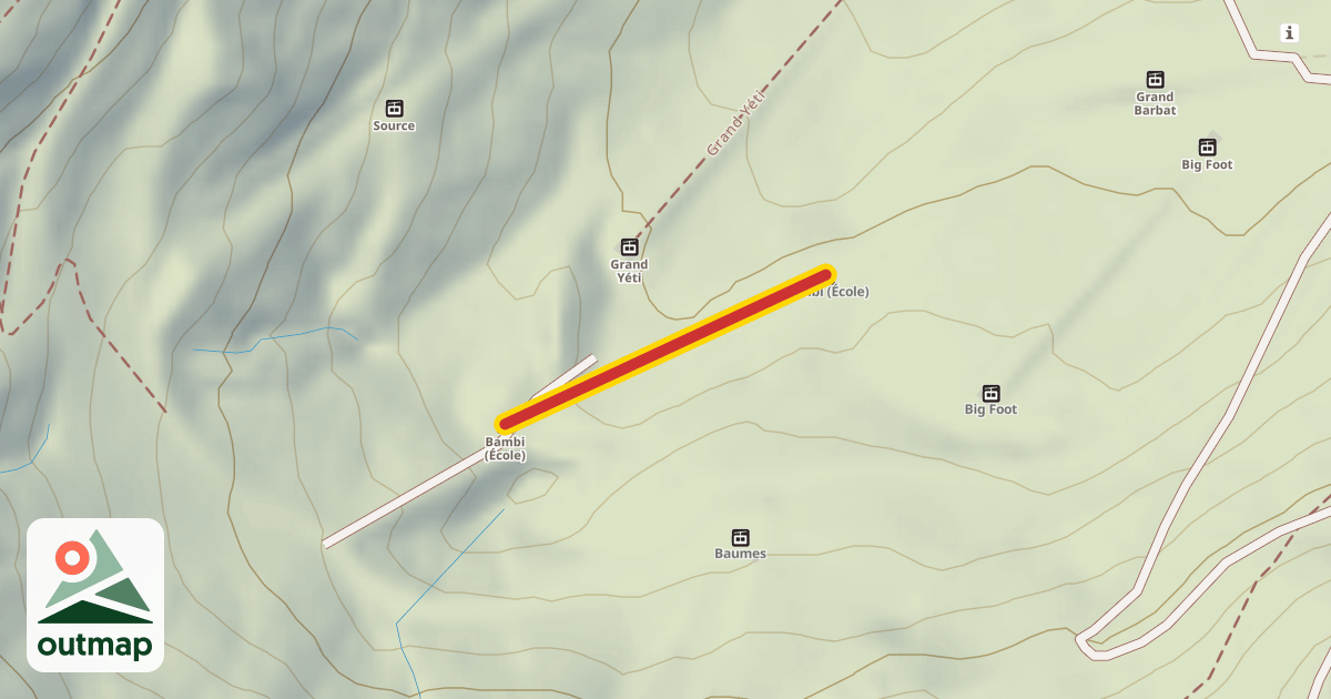 Map of Bambi (École)