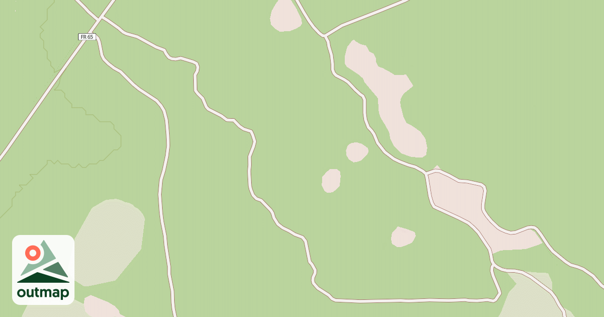 Map of USFS Motor Vehicle Use Map Roads {D356CC58-E562-4B08-B7AE-E93B7FFB2B0F}