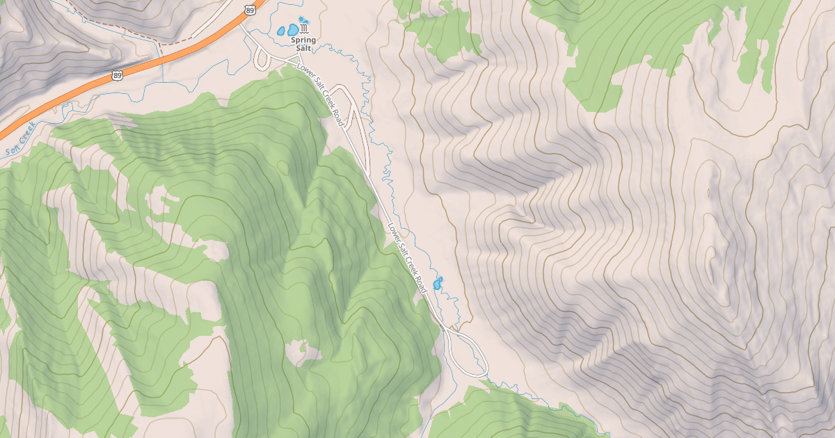 Map preview of LOWER SALT CREEK
