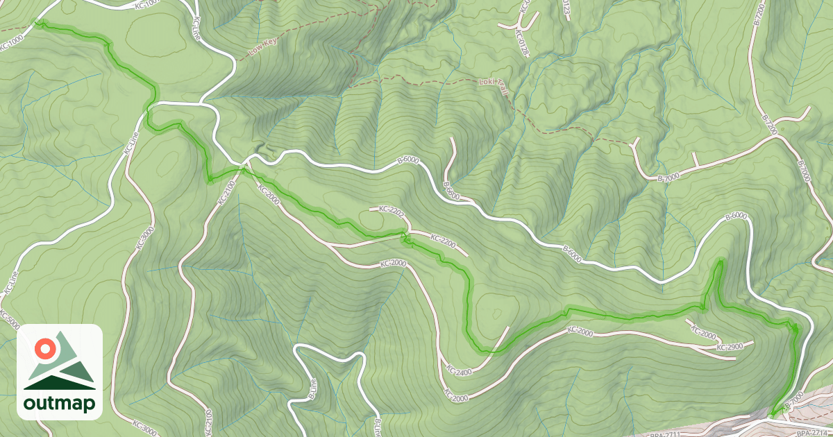 Map of North Rim #2