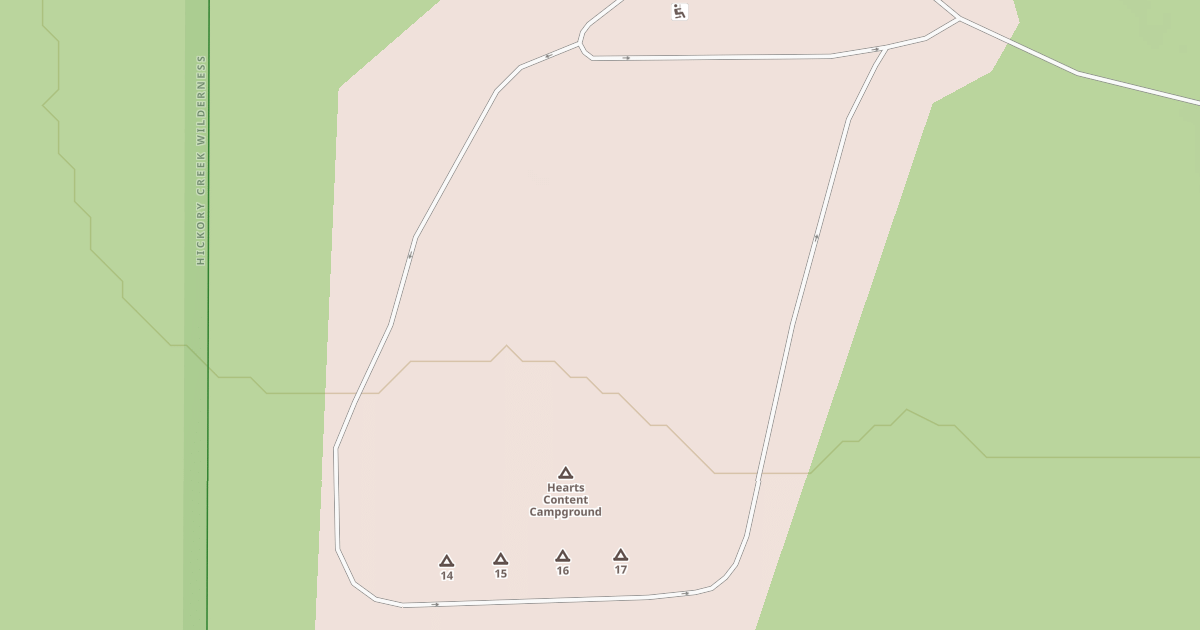 Map preview of HEARTS CONTENT - C