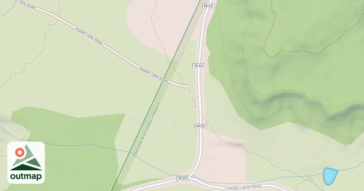 Map of RUBEN TANK