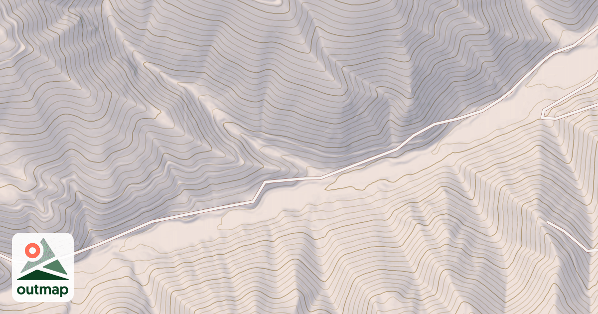 Map of ALBERT CREEK