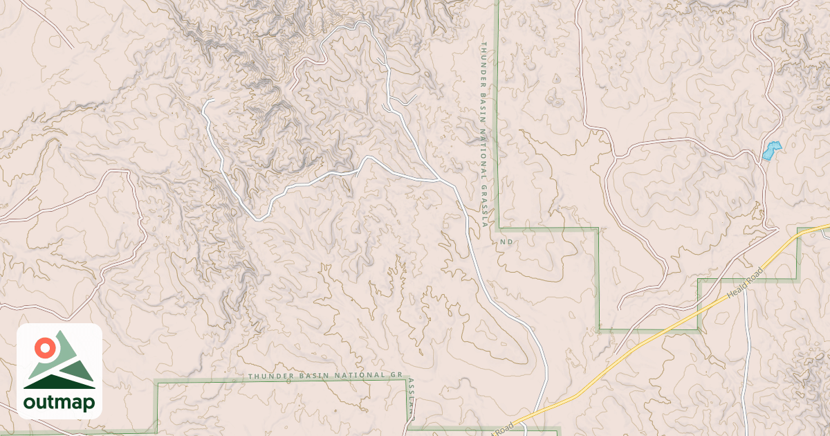 Map of GLEASON DRAW