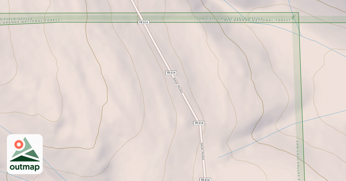 Map of BLM National GTLF Public Motorized Roads a0cac2b8-4de8-46b3-81fb-50af115cb837