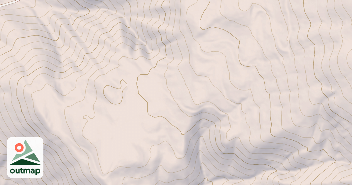Map of DEER LICKS FLAT