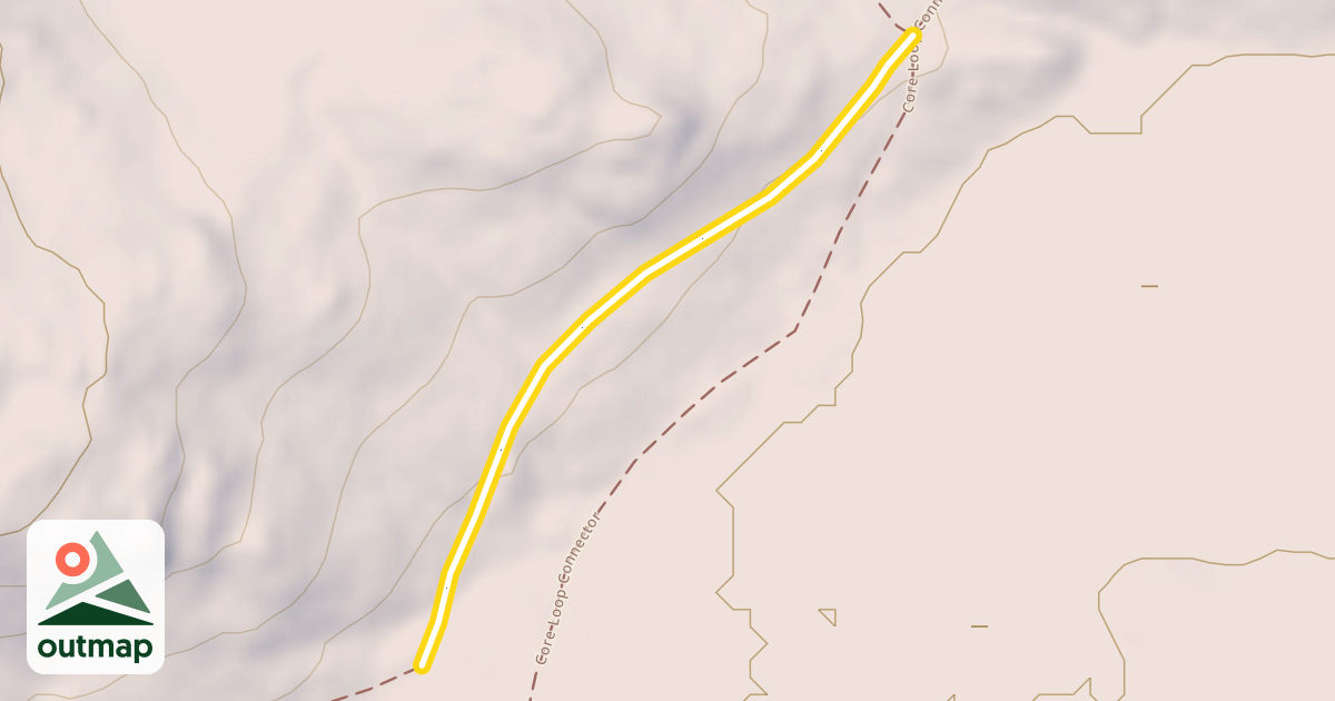 Map of Logger's Loop (Olive)