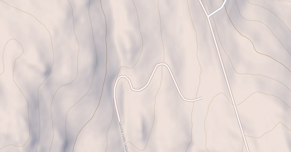 Map preview of USFS Motor Vehicle Use Map Roads {3C51701A-5F69-45F1-B5E4-7D1F6DEAF51E}
