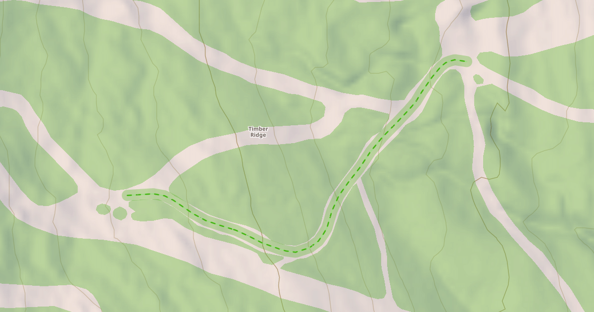 Map preview of Lower Ridge Run