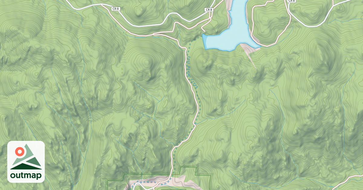 Map of EAST BEAVER