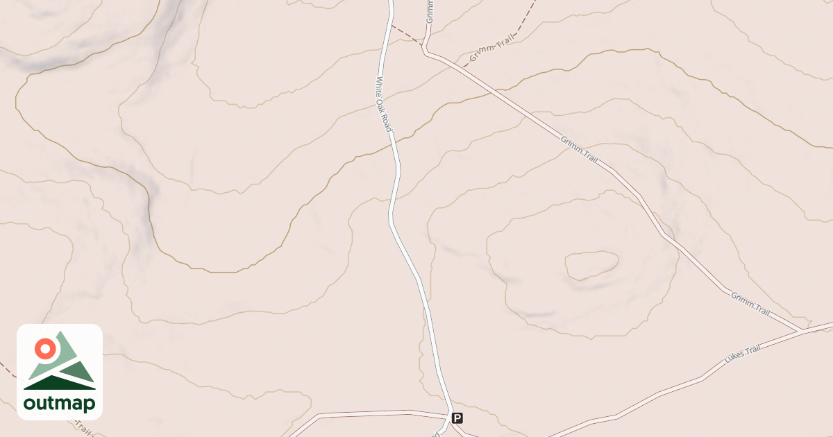 Map of Haldeman & Greenland Tracts - Snowmobile Trails