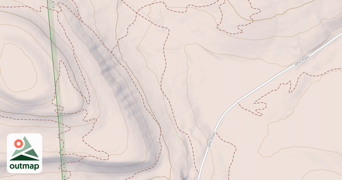 Map of Snowmobile Trail