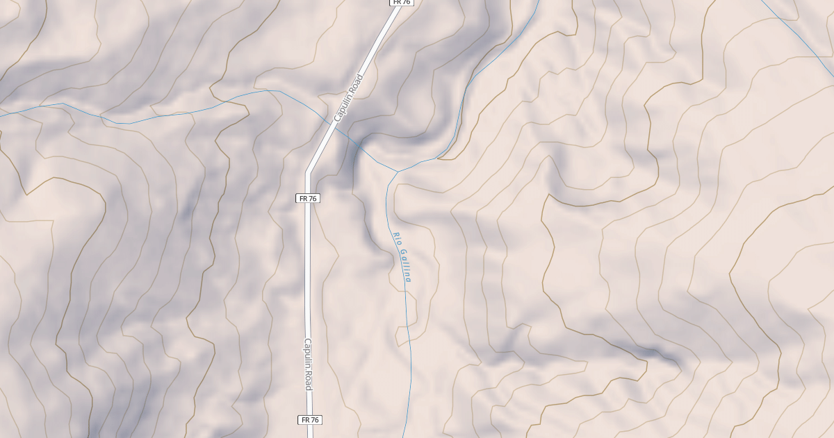 Map preview of GALLINA CANYON