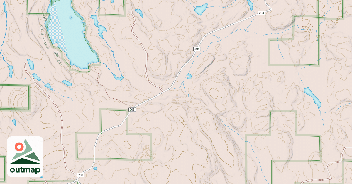 Map of ELEPHANT LAKE