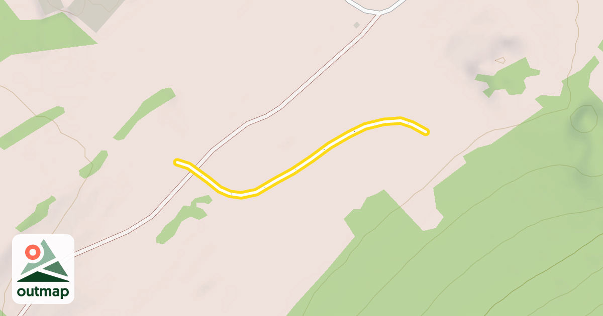 Map of Renard Bleu - Bifurcation