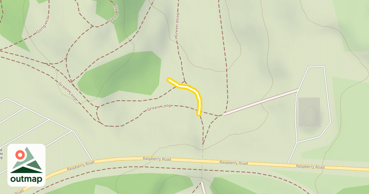 Map of Green Loop