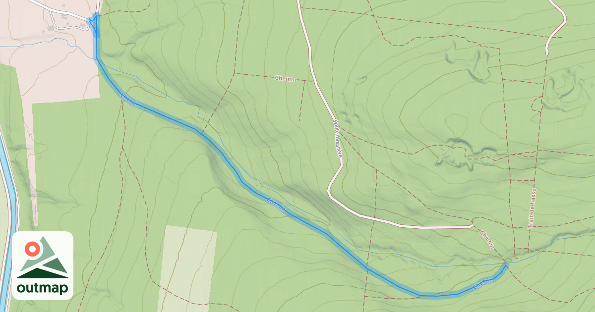 Map of Chemin