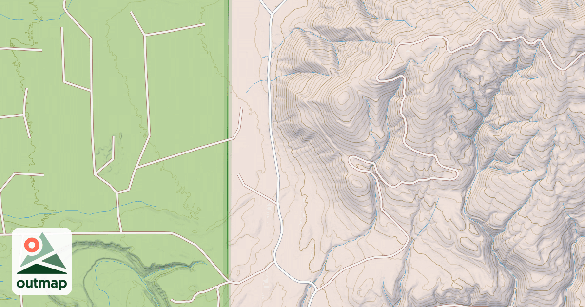 Map of USFS Motor Vehicle Use Map Roads {3E3E6A48-A84C-4FAC-8EF5-480C8EF8C27B}