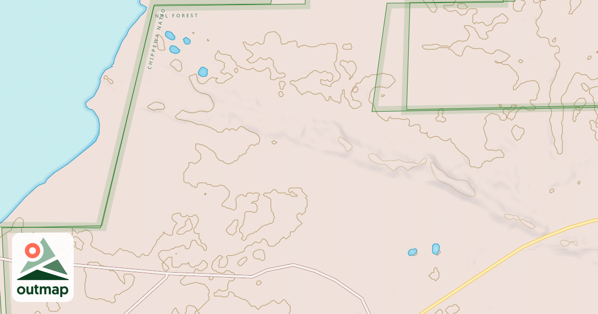 Map of FR 3014 SPUR B