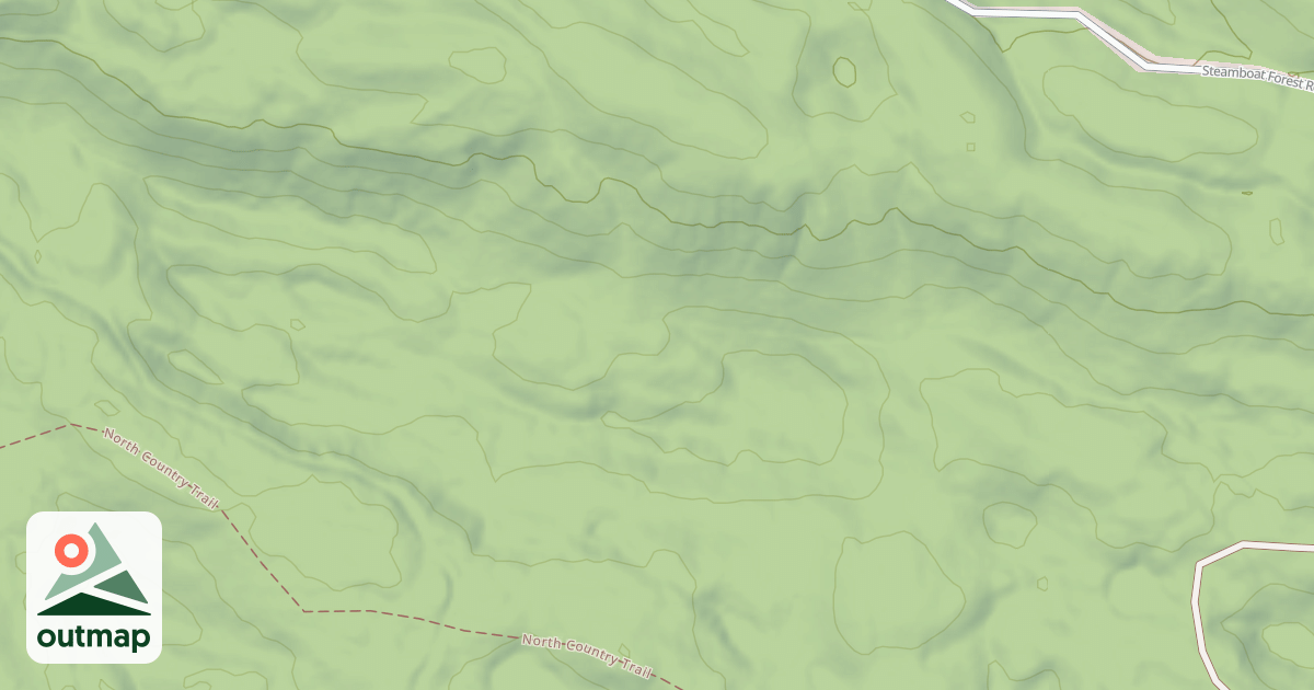 Map of Martineau Recreational Trails