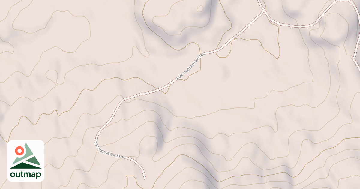 Map of Polk 2100154 Road