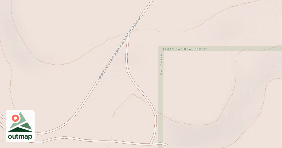 Map of USFS National Forest System Roads {79863788-2F15-46B7-A117-93D8EF1B9955}
