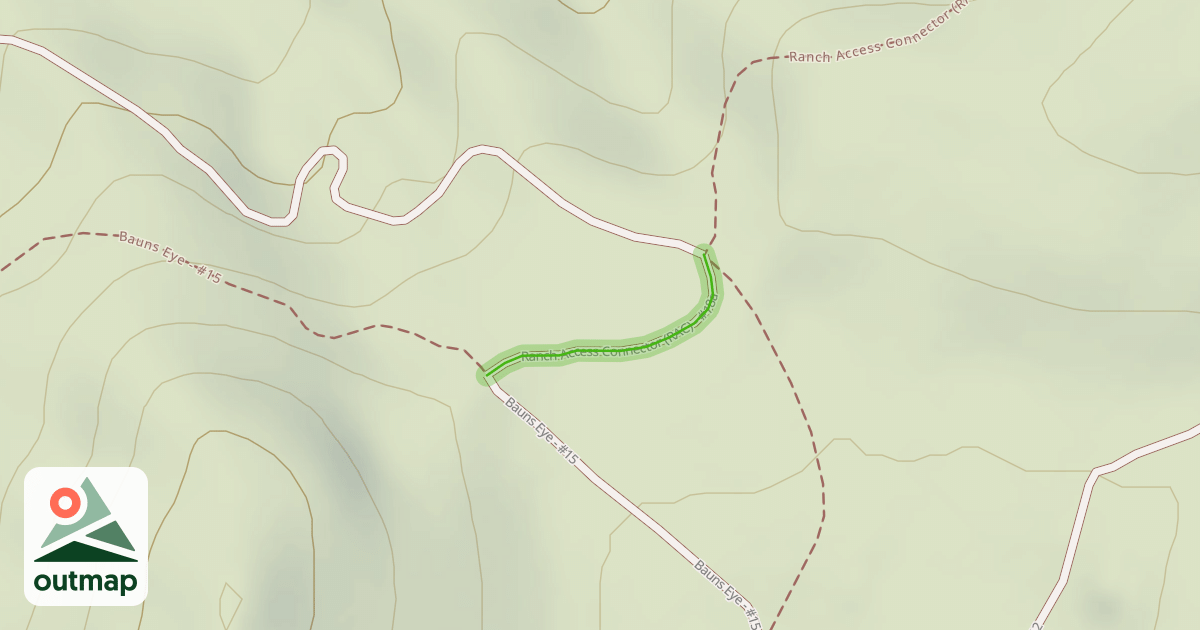 Map of Ranch Access Connector (RAC) - #18a