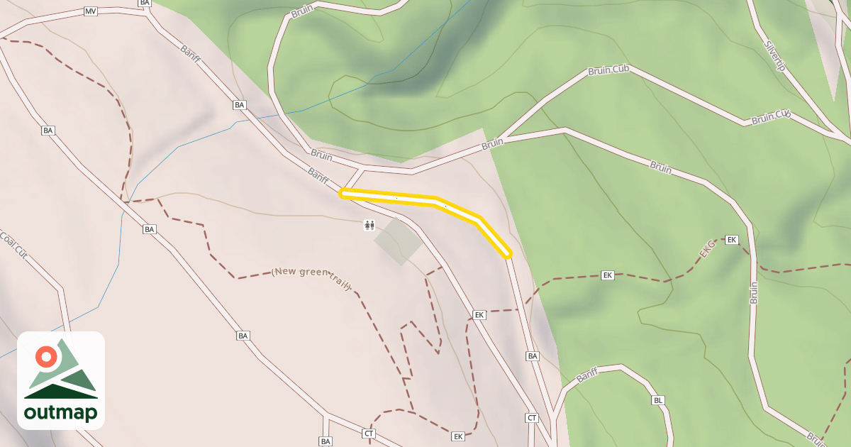 Map of Banff