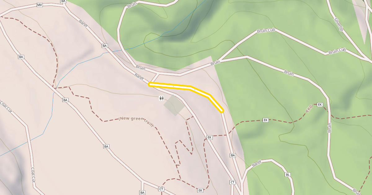 Map preview of Banff