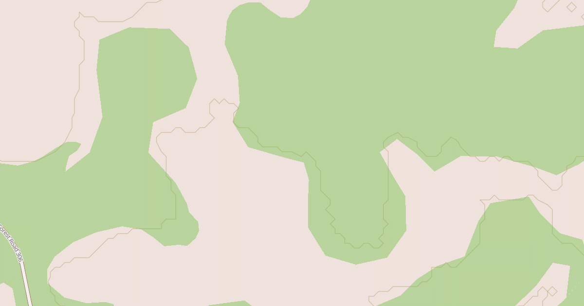 Map preview of USFS National Forest System Roads {5BC55FA2-7A3D-43EF-9A00-CB51D608A846}