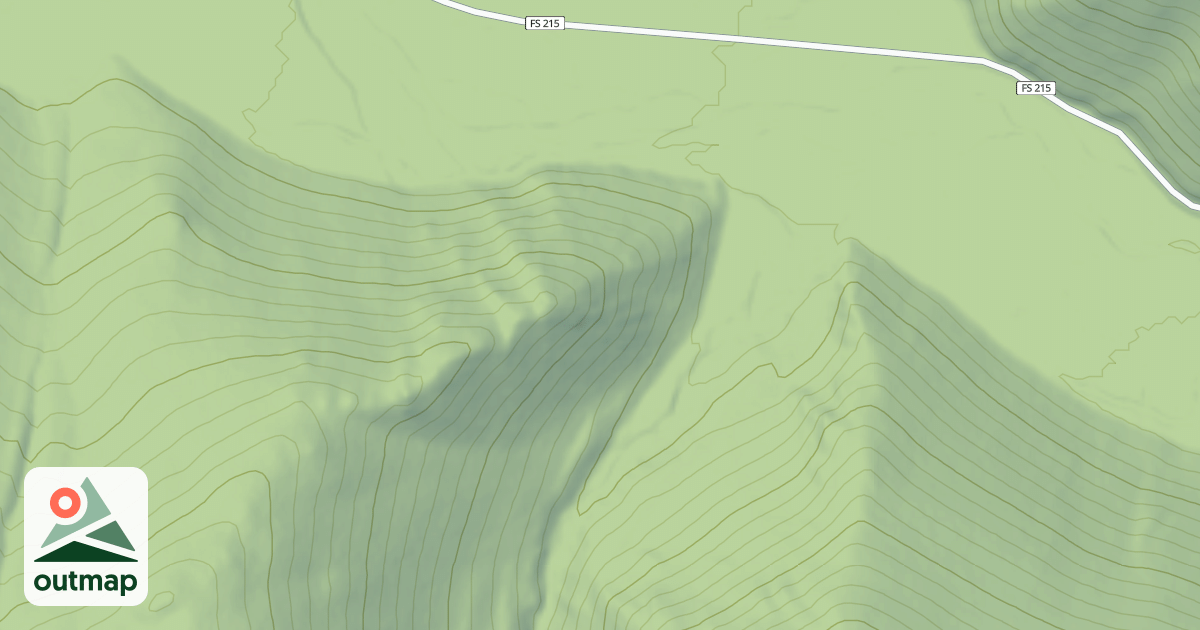 Map of Reader Gulch