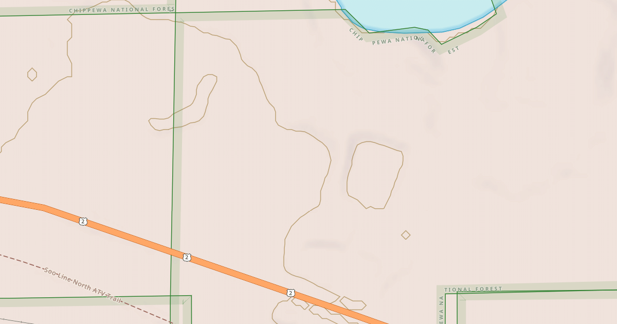 Map preview of GRASS LAKE ROAD