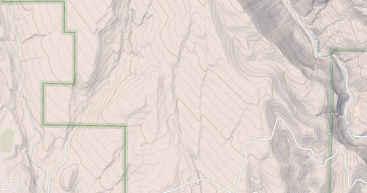 Map preview of USFS Motor Vehicle Use Map Roads {3508A3A4-C9B7-4F3D-B61D-E42892672724}