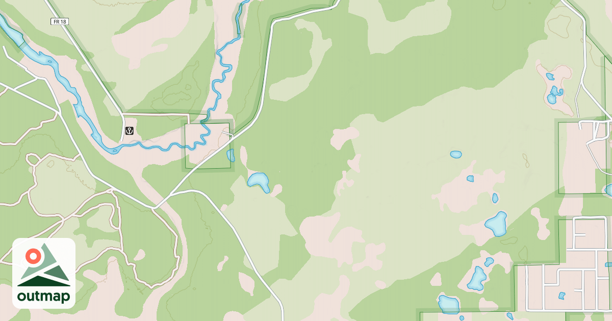 Map of USFS Motor Vehicle Use Map Roads {637D4F99-4A30-44D2-93A9-BAC1D7689FA4}
