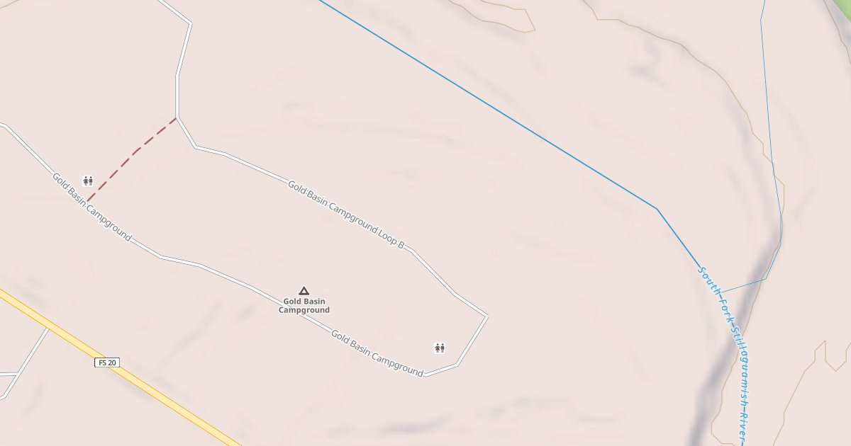 Map preview of GOLD BASIN CG-B