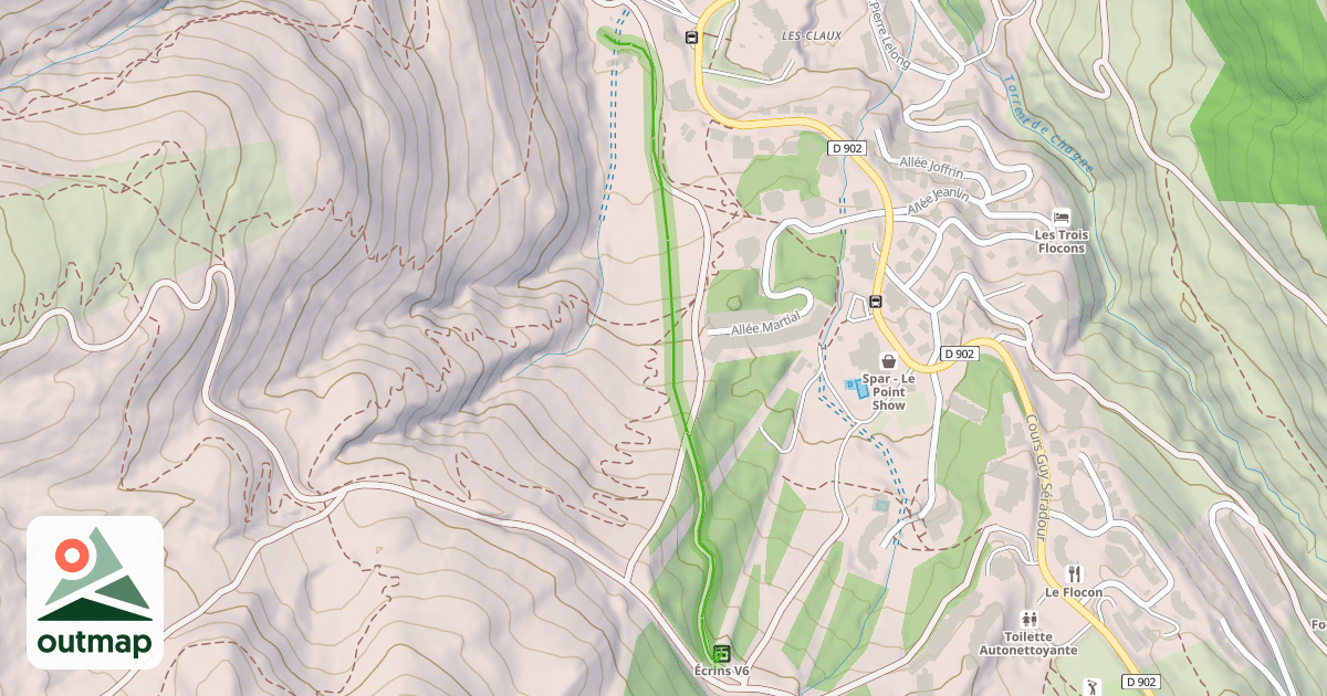 Map of Ecureuils