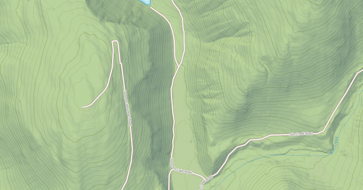 Map preview of SOLOMON LAKE