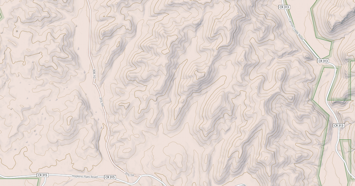 Map preview of HOPKINS FLAT BR 1A