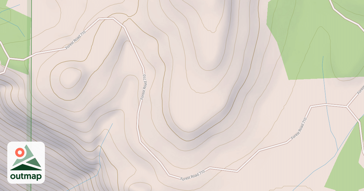 Map of HORSE RIDGE
