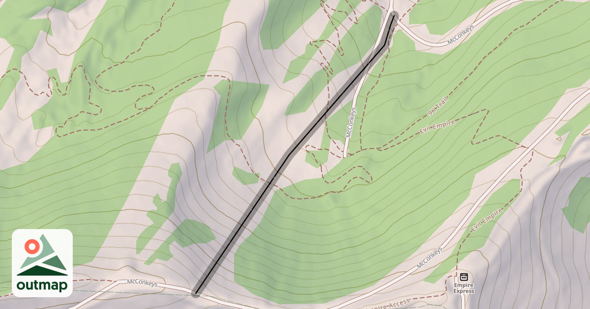 Map of McConkey's Bowl