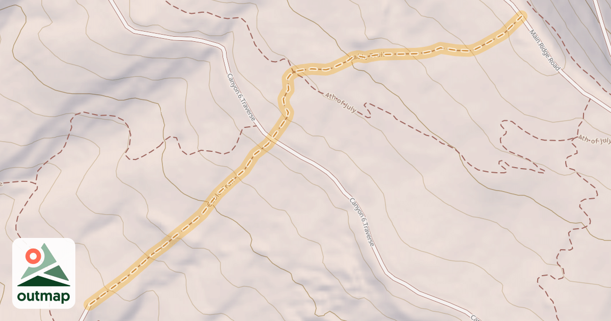 Map of Cable Trail