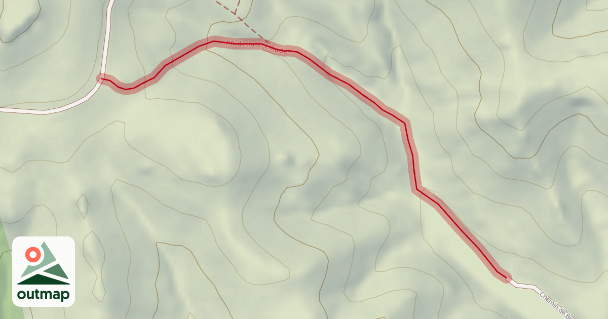 Map of PR de la Crémade