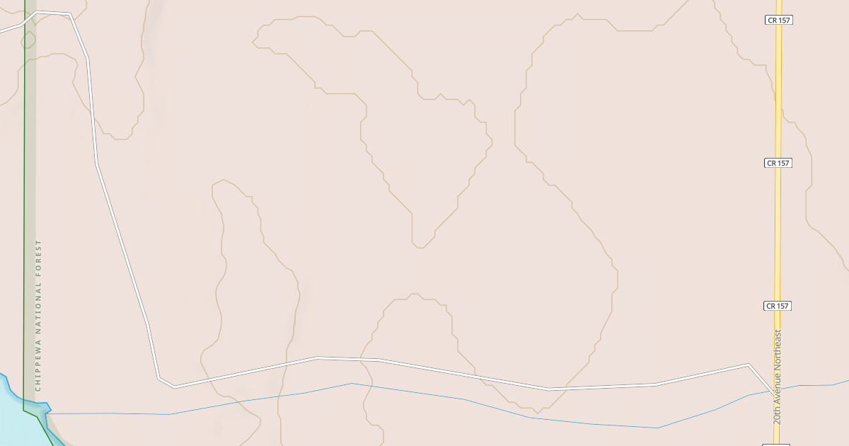 Map preview of GROUSE PINES LANE NORTHEAST