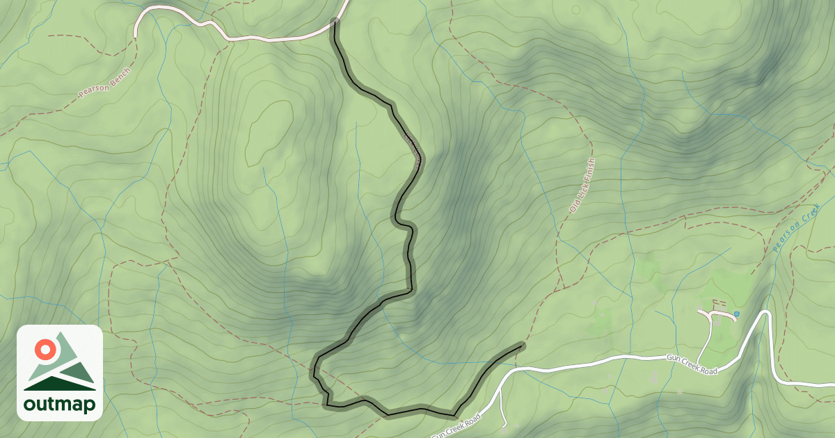 Map of Lick Lower
